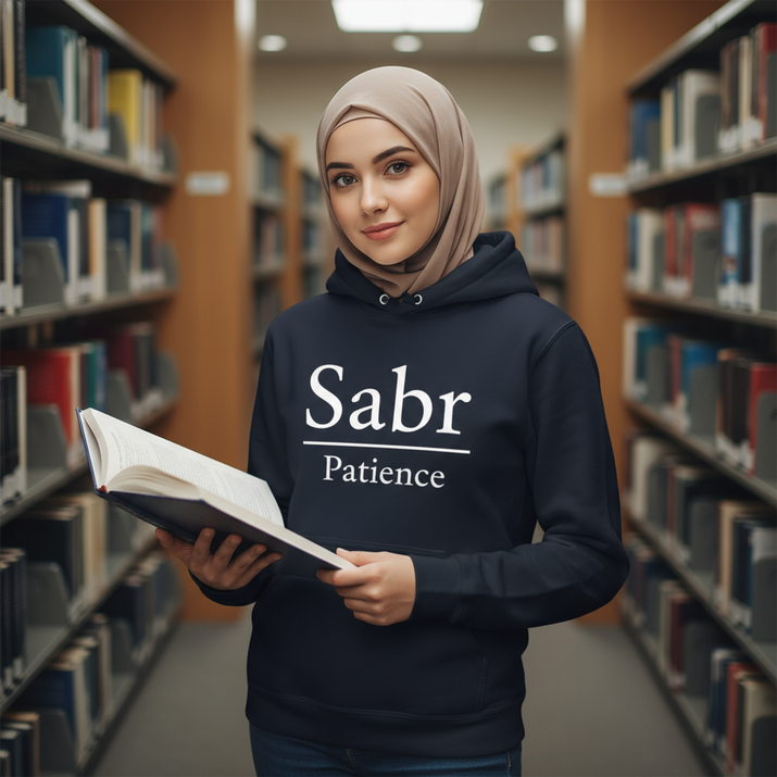Signature Hoodie - SABR | Patience - Mindful Calm and Courage Apparel