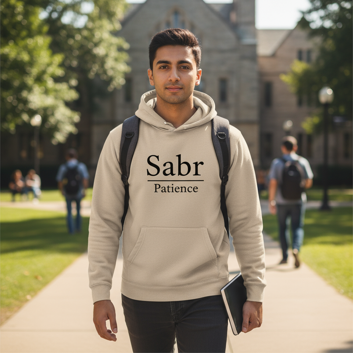 Signature Hoodie - SABR | Patience - Mindful Calm and Courage Apparel