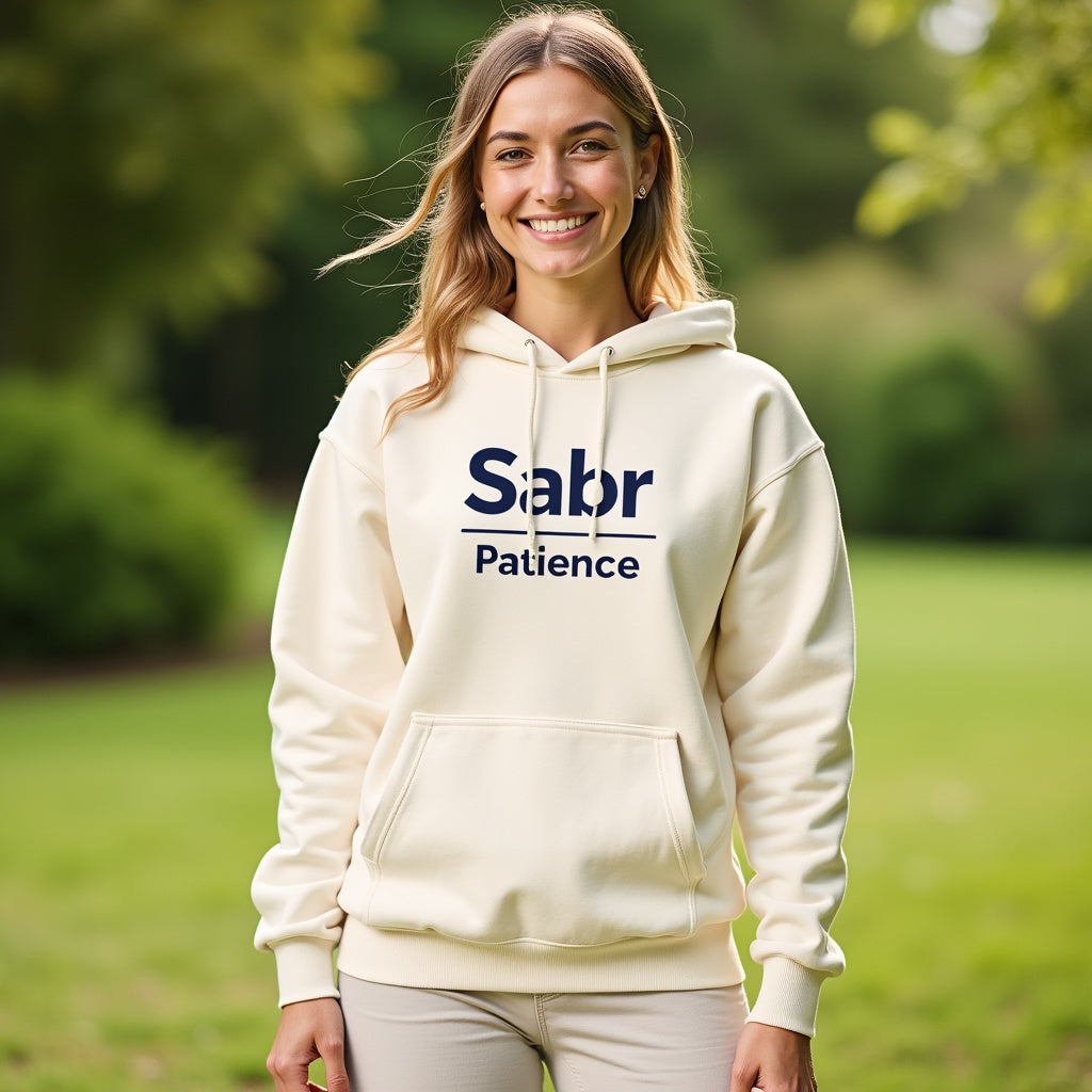 Signature Hoodie - SABR | Patience - Mindful Calm and Courage Apparel